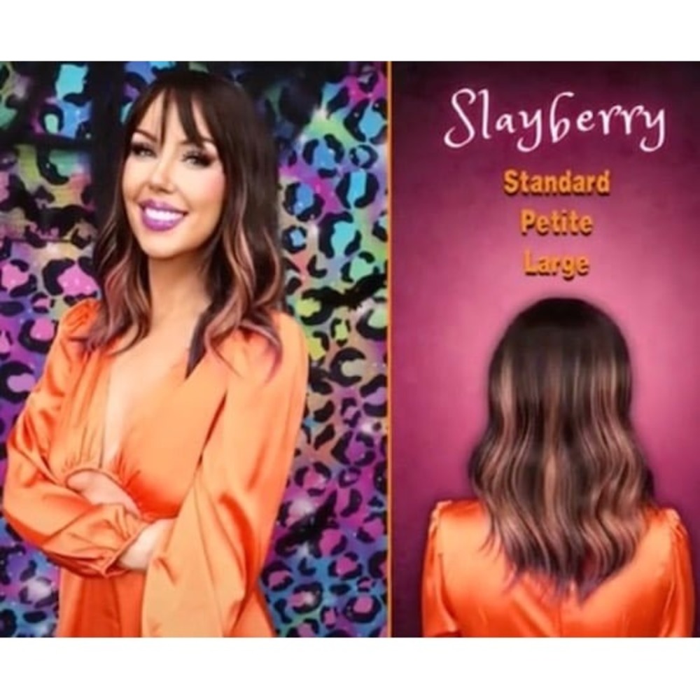 CSC - Slayberry Standard - Chelsey Smith Crowns Halloween Lace Brunette NWT New